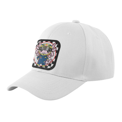 Gorra Unisex Curva Axolotzin Piloto De Carreras