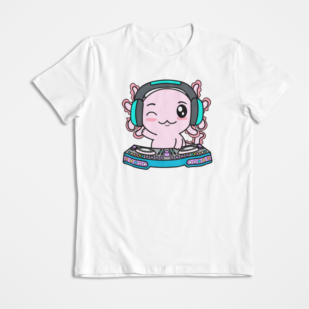 Playera Axolotzin Dj Ajolote