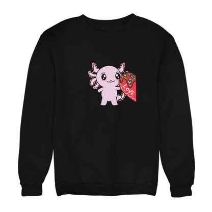 Sudadera Axolotzin Love You Ajolote Unisex