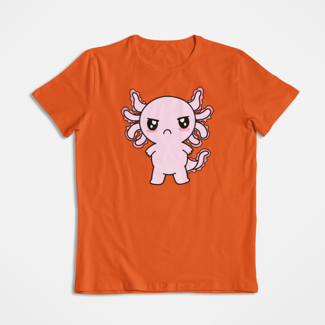 Playera Axolotzin Enojado Ajolote