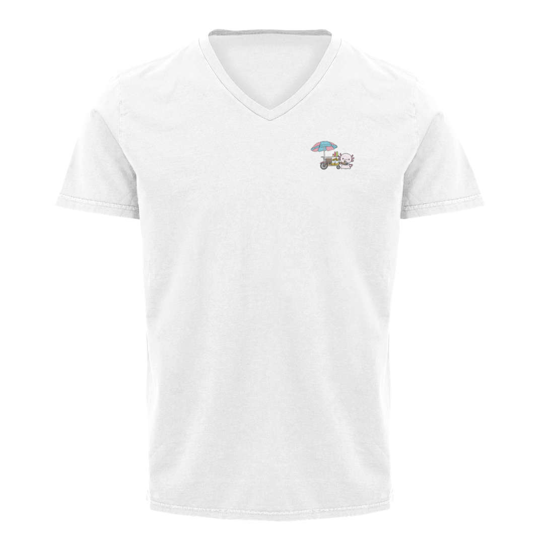 Playera "V" Ajolote Chicharronero Xo The Monster