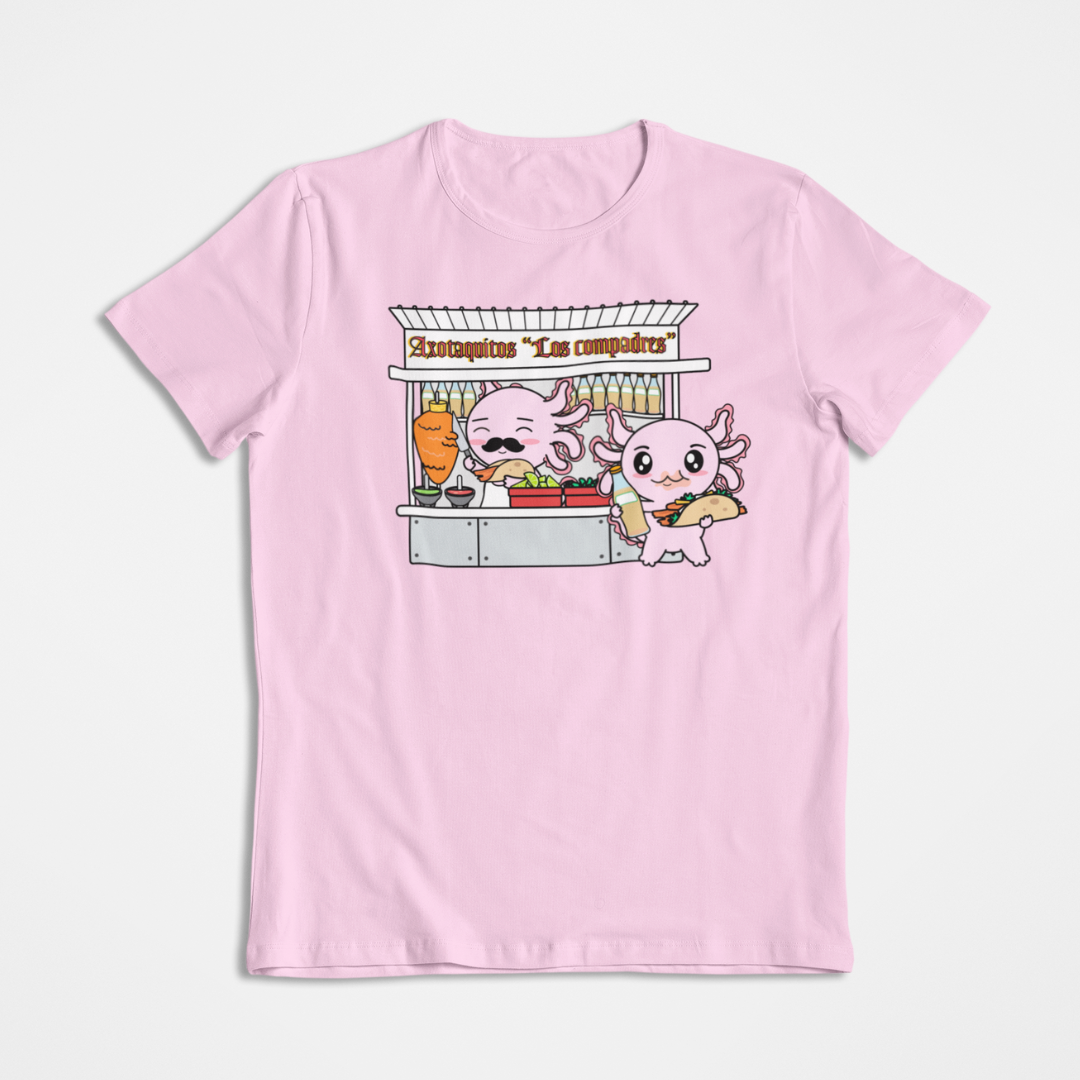 Playera Axolotzin Puesto De Tacos Ajolote