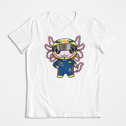 Playera Axolotzin Piloto De Carreras Ajolote