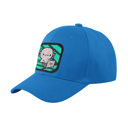 Gorra Unisex Curva Ajolote Trabajando Xo The Monster
