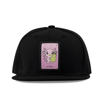 Gorra Unisex Plana Axoloteria La Pera Ajolote