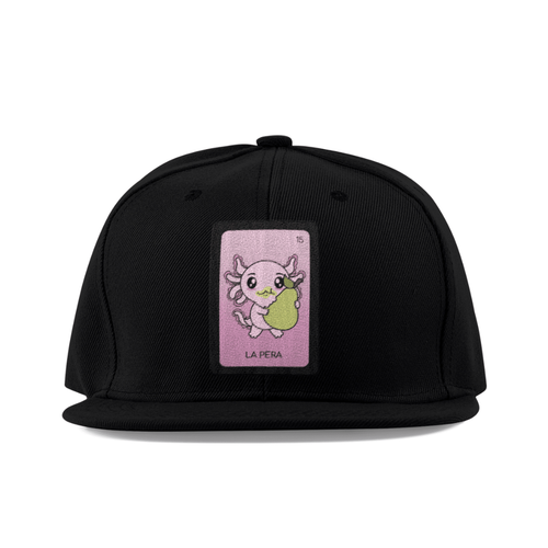 Gorra Unisex Plana Axoloteria La Pera Ajolote