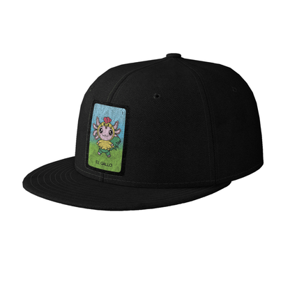 Gorra Unisex Plana Axoloteria El Gallo Ajolote
