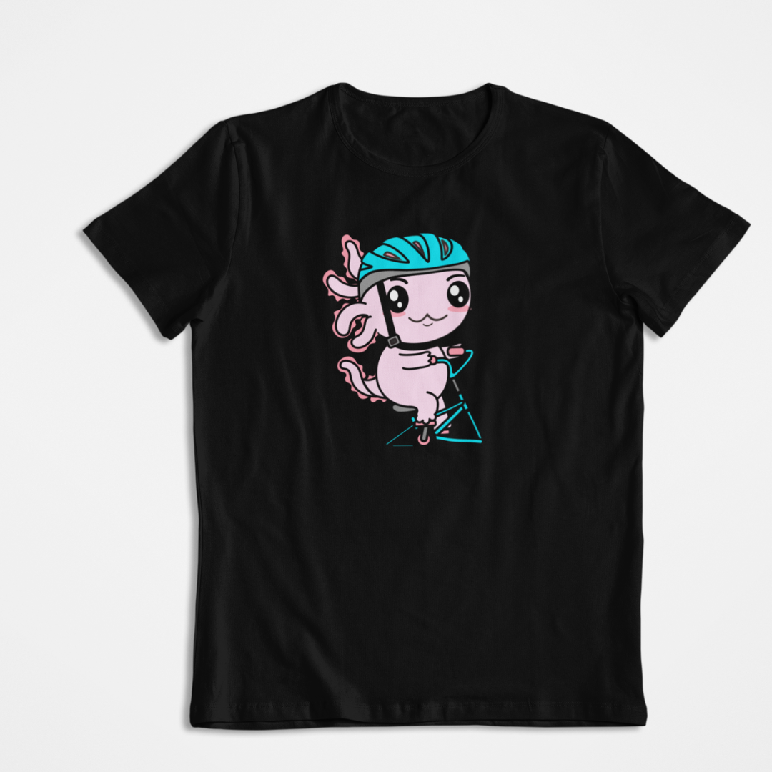 Playera Axolotzin Ciclista Ajolote
