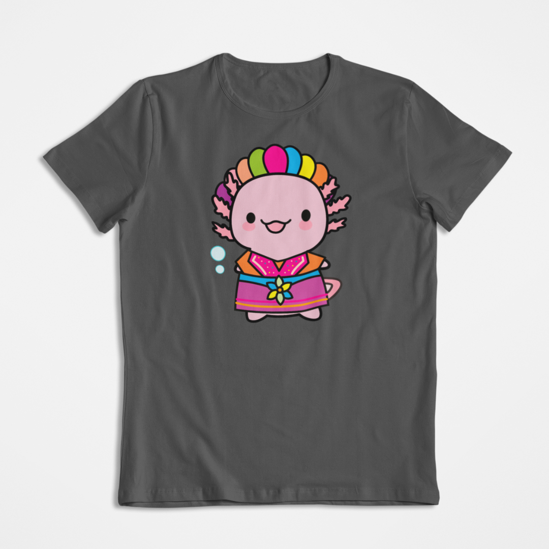 Playera Ajolotita Mexicana Xo The Monster