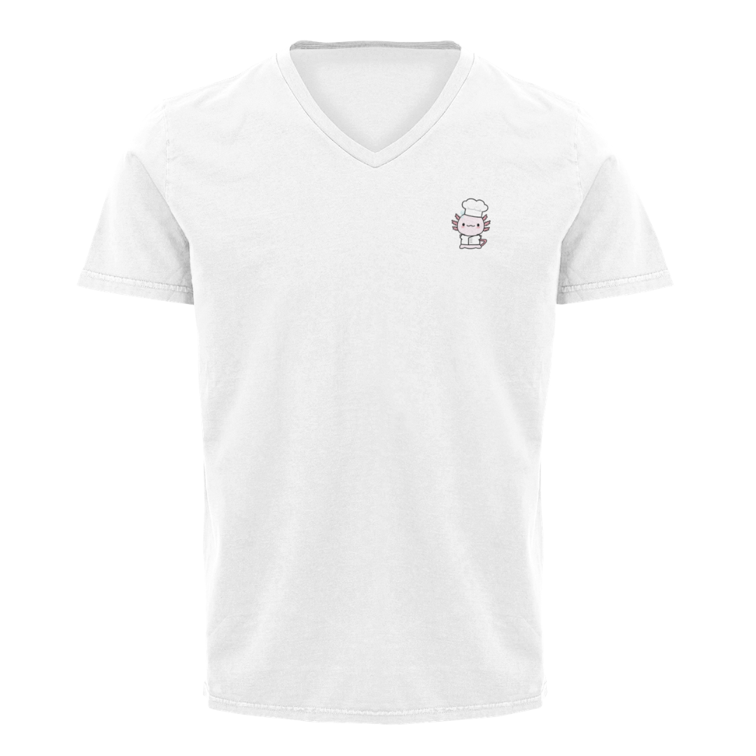 Playera "V" Ajolote Chef Xo The Monster