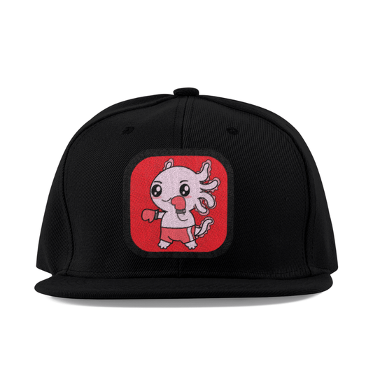 Gorra Unisex Plana Axolotzin Boxeador