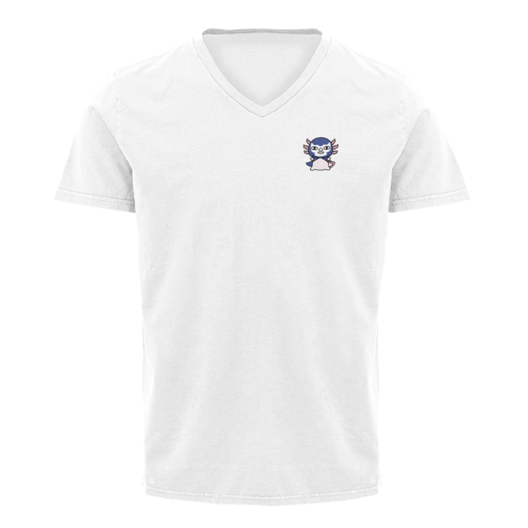 Playera "V" Ajolote Demonio Xo The Monster