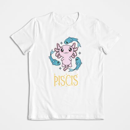 Playera Axolotzin Horoscopos Nombre Piscis Ajolote