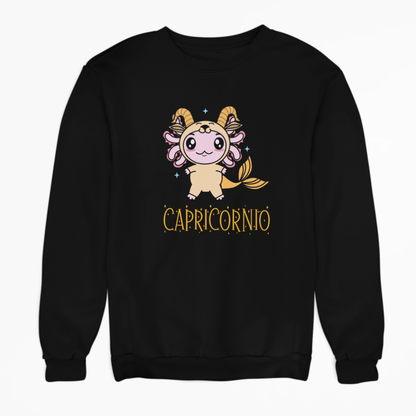 Sudadera Axolotzin Horóscopos Nombre Capricornio Ajolote Unisex