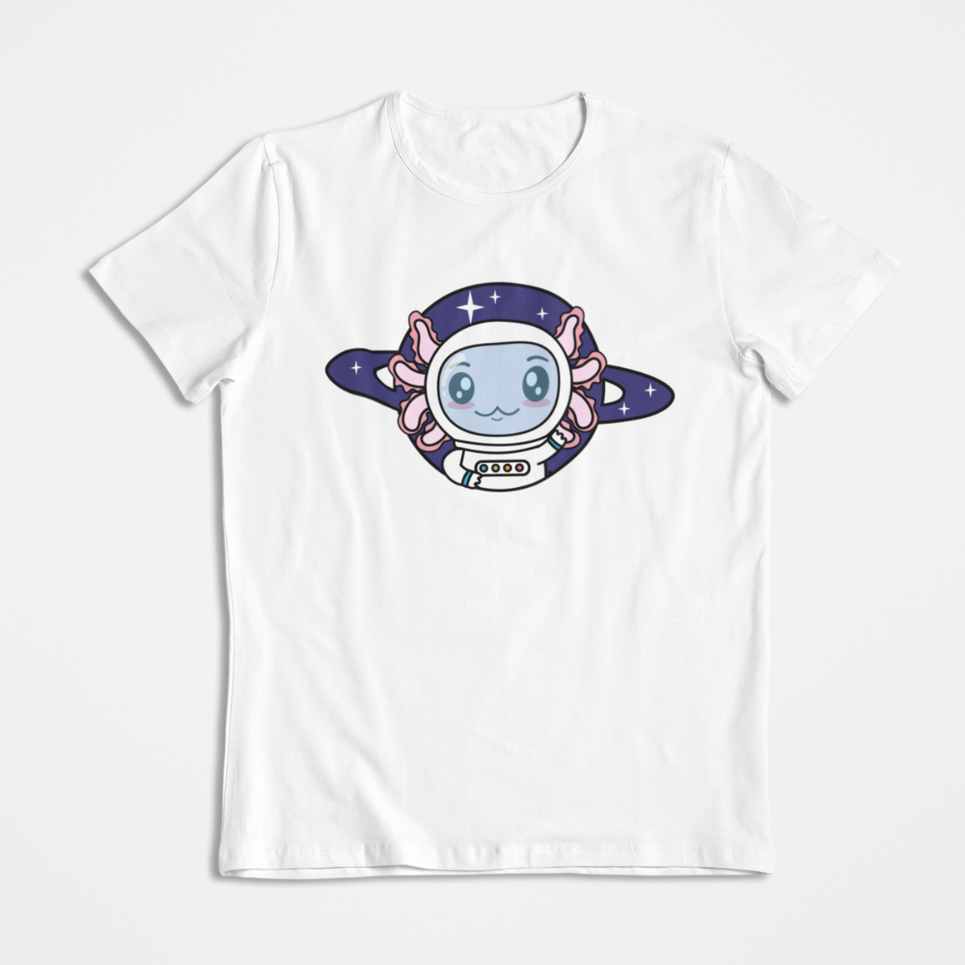 Playera Axolotzin Universo Ajolote