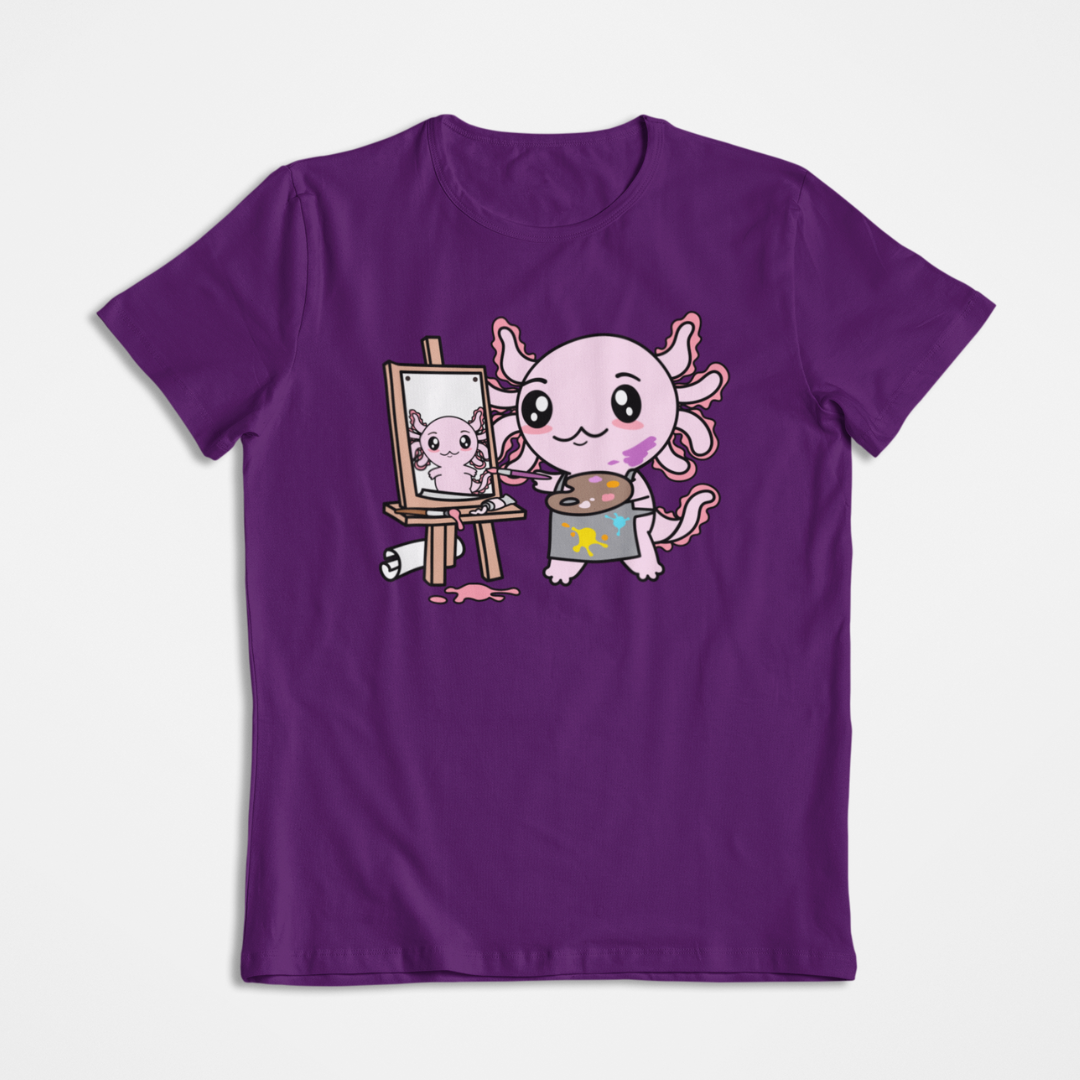 Playera Axolotzin Autorretrato Ajolote