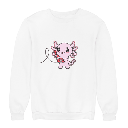 Sudadera Axolotzin Telefono Ajolote Unisex