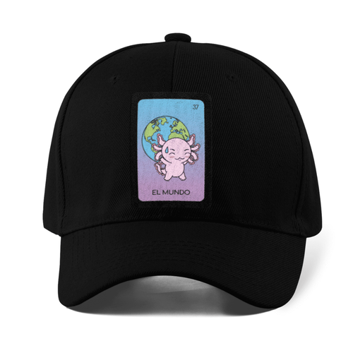 Gorra Unisex Curva Axoloteria El Mundo Ajolote