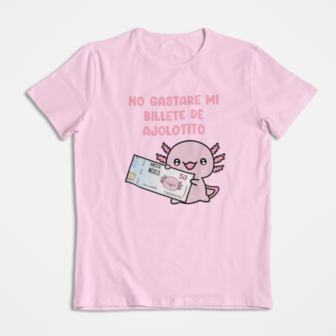 Playera Ajolote Billete Xo The Monster