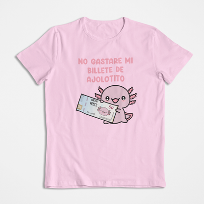 Playera Ajolote Billete Xo The Monster