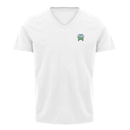 Playera Cuello V Axolotzin Microbusero Ajolote