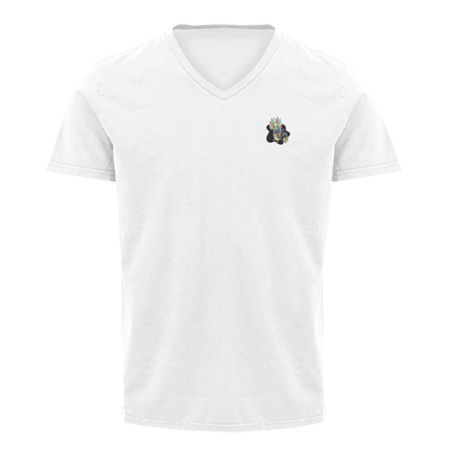 Playera Cuello V Ajolotito NiÇña Y Quetzalcoatl Mirari Chan