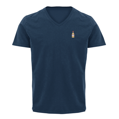 Playera Cuello V Botella