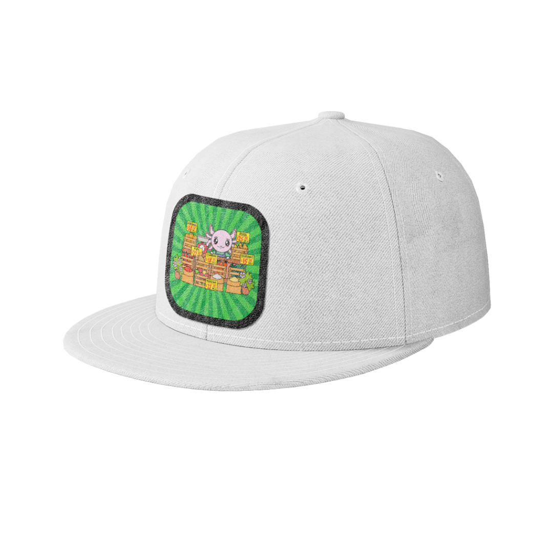 Gorra Unisex Plana Axolotzin Marchante