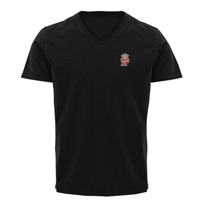 Playera Cuello V Tezcatlipoca Mirari Chan