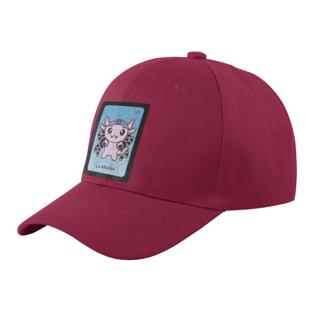 Gorra Unisex Curva Axoloteria La Araña Ajolote