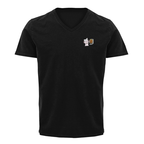Playera "V" Ajolote Taquero Xo The Monster