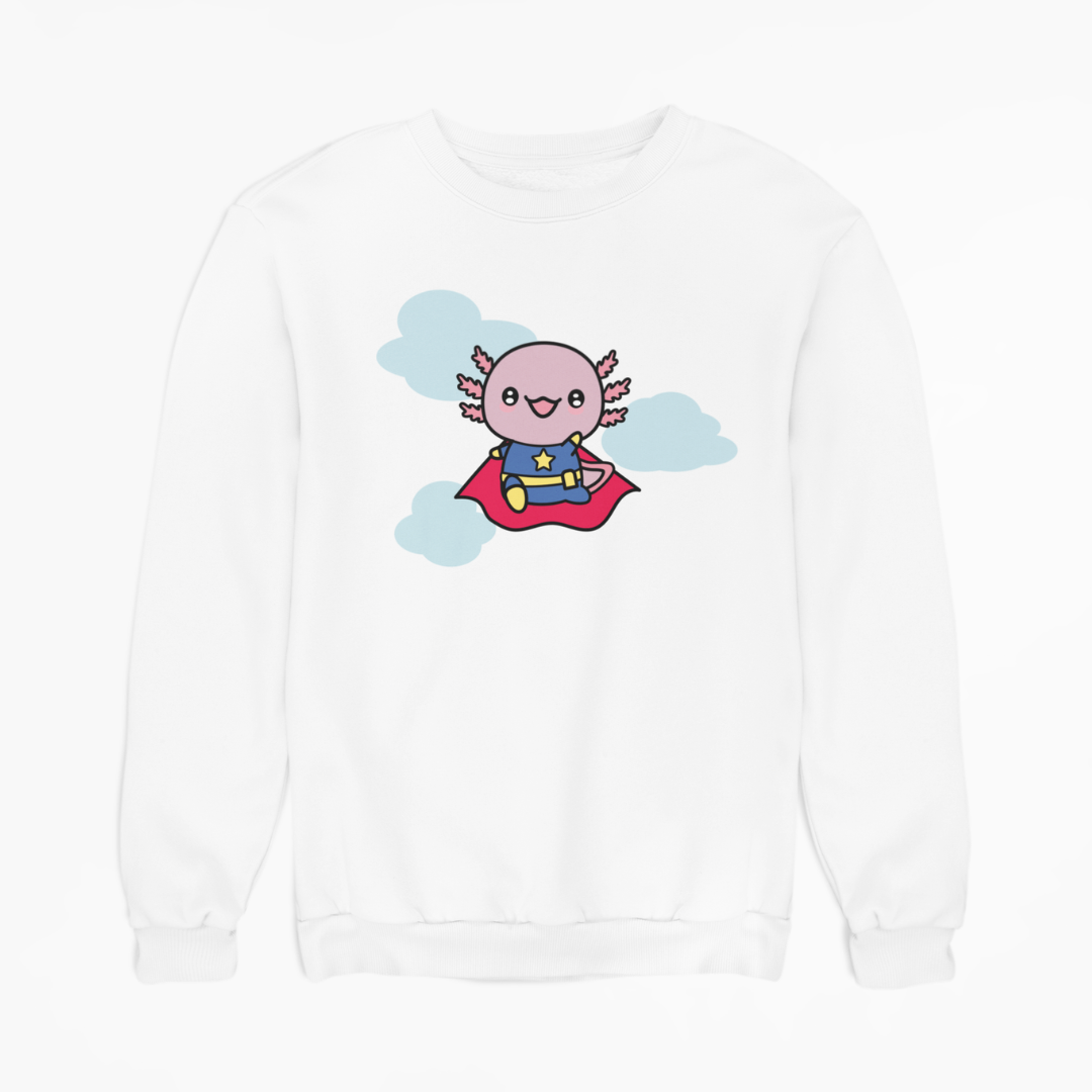 Sudadera Ajolote Super Heroe Xo The Monster
