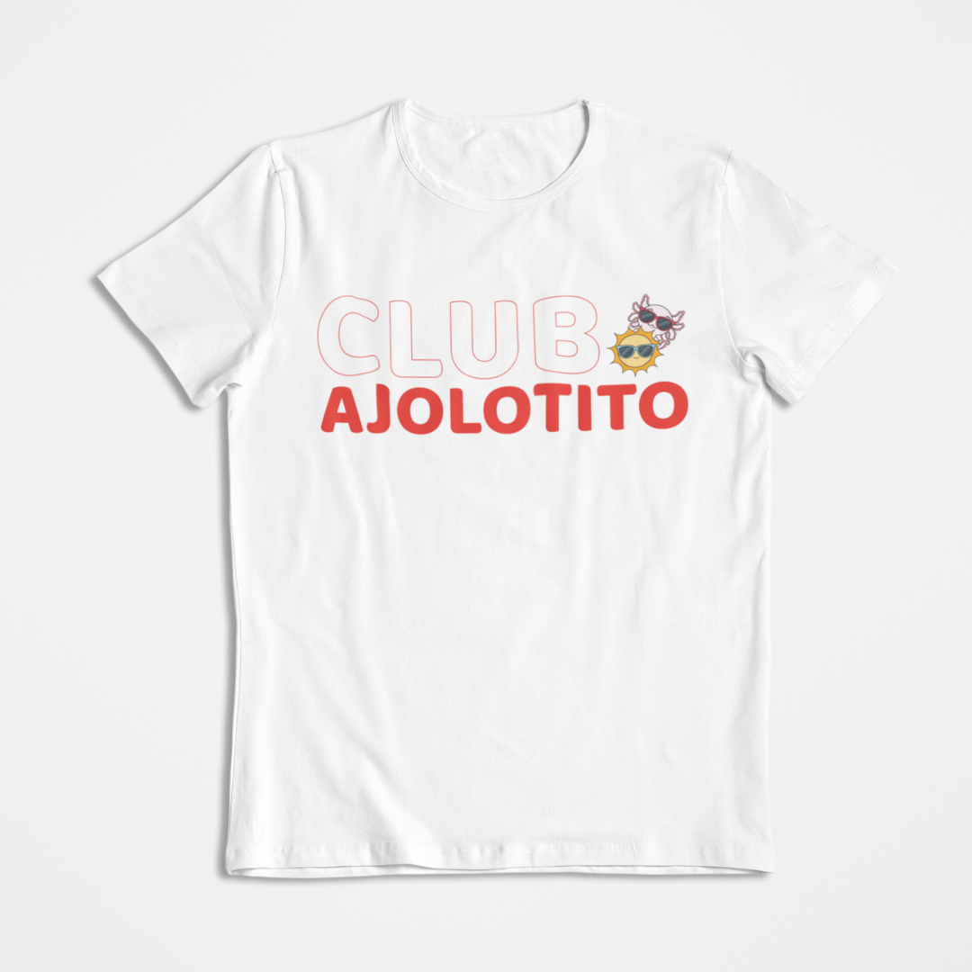 Playera Urbana Club Ajolotito Ajolote