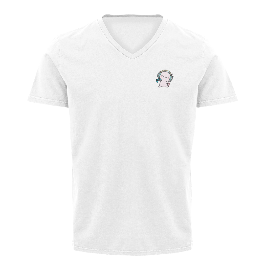 Playera "V" Ajolote Gamer Xo The Monster