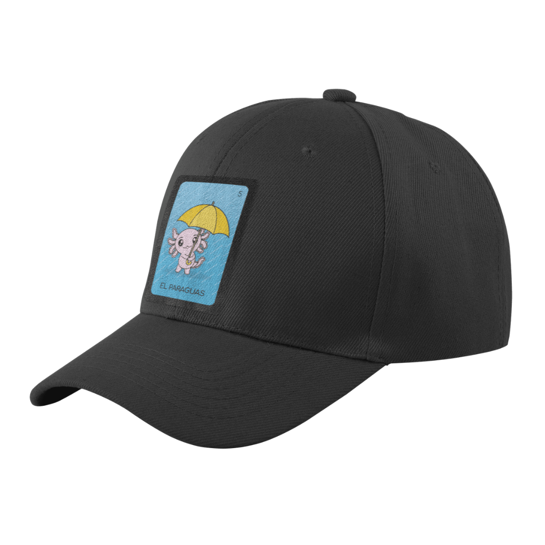Gorra Unisex Curva Axoloteria El Paraguas Ajolote