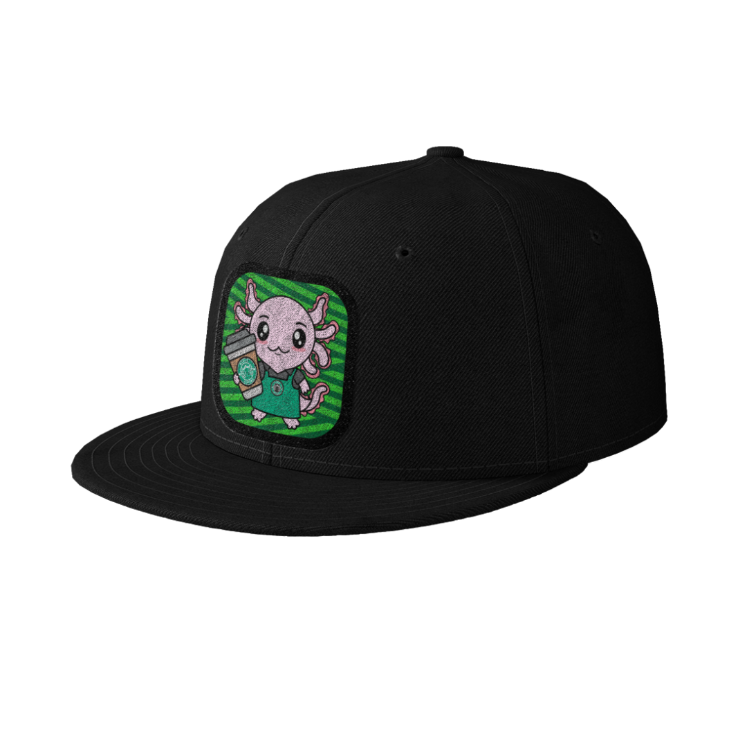 Gorra Unisex Plana Axolotzin Barista