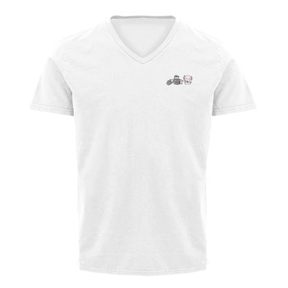 Playera "V" Ajolote Tamalero Xo The Monster