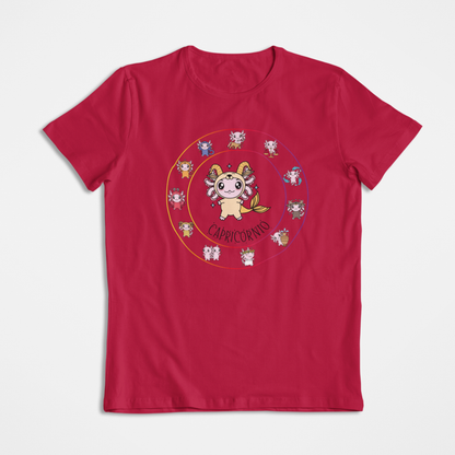 Playera Horoscopos Capricornio Axolotzin Ajolote