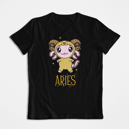 Playera Axolotzin Horoscopos Nombre Aries Ajolote