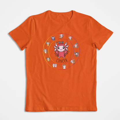 Playera Horoscopos Cancer Axolotzin Ajolote