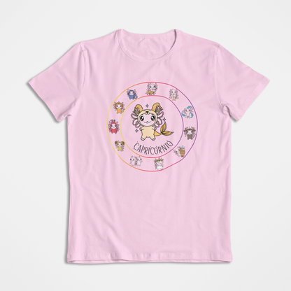 Playera Horoscopos Capricornio Axolotzin Ajolote