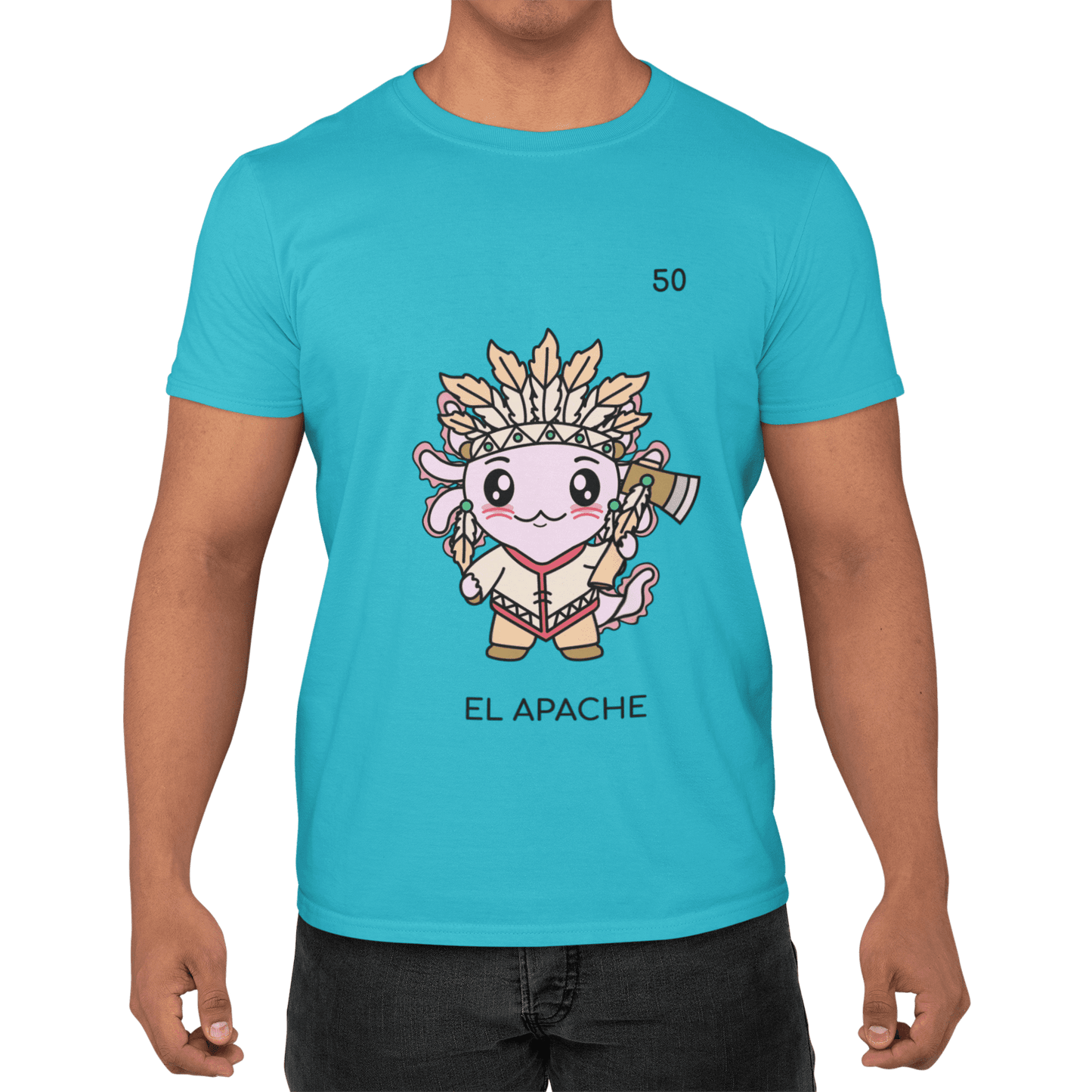 Playera Axoloteria El Apache Ajolote Adulto E Infantil