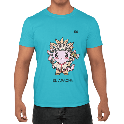 Playera Axoloteria El Apache Ajolote Adulto E Infantil