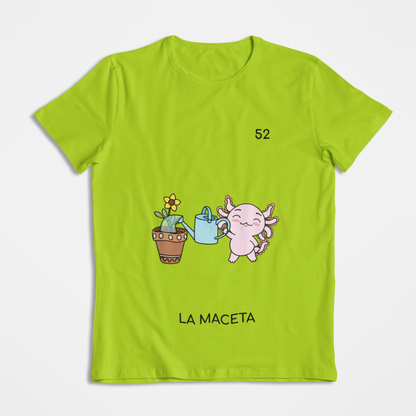 Playera Axoloteria La Maceta Ajolote