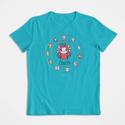 Playera Horoscopos Cancer Axolotzin Ajolote