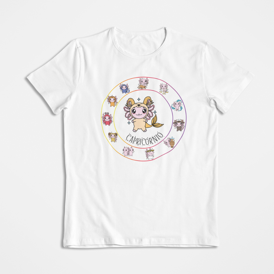 Playera Horoscopos Capricornio Axolotzin Ajolote