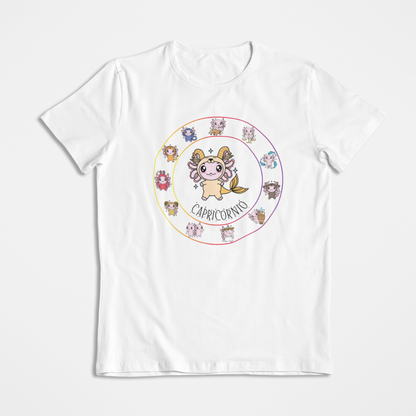 Playera Horoscopos Capricornio Axolotzin Ajolote