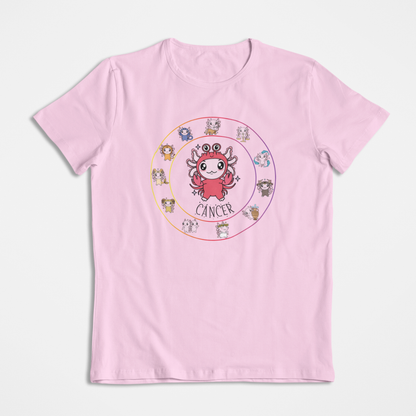 Playera Horoscopos Cancer Axolotzin Ajolote