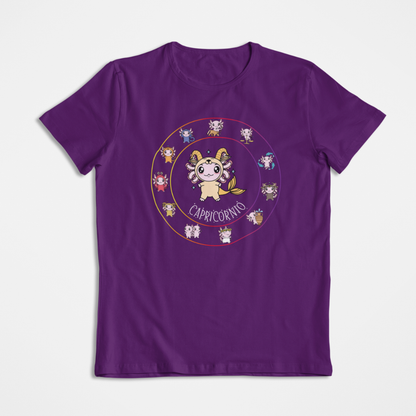 Playera Horoscopos Capricornio Axolotzin Ajolote