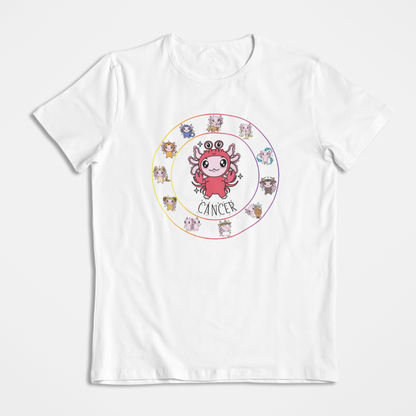 Playera Horoscopos Cancer Axolotzin Ajolote